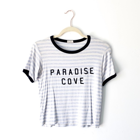 Brandy Melville Tops - John Galt/ Brandy Melville Paradise Cove Tee